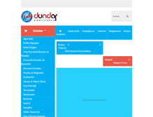 Tablet Screenshot of dundarelektroteknik.com